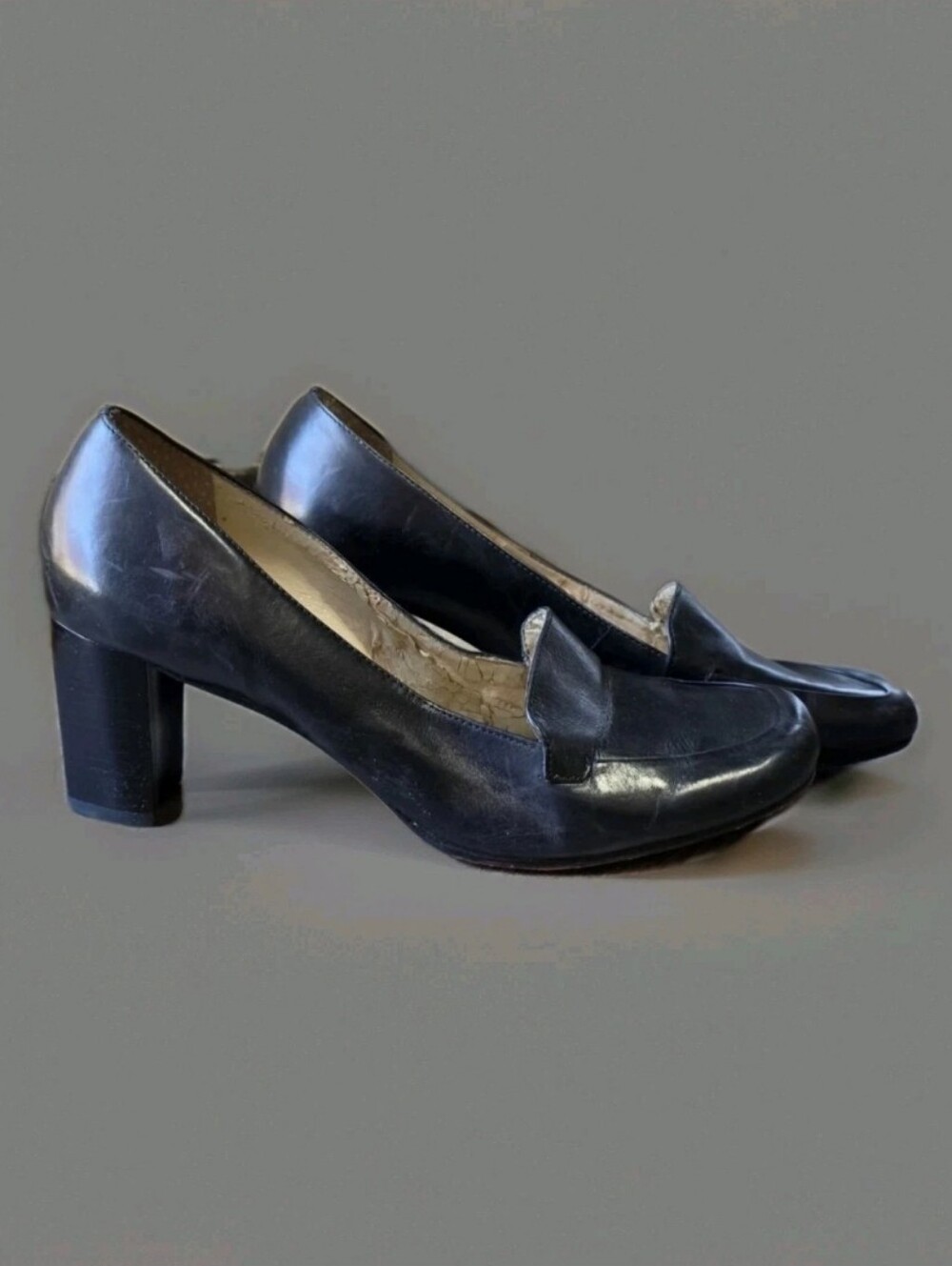 Vintage Antonio Melani Heeled Loafers 8 1/2 M